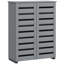 15 Pair Shoe Storage Cabinet