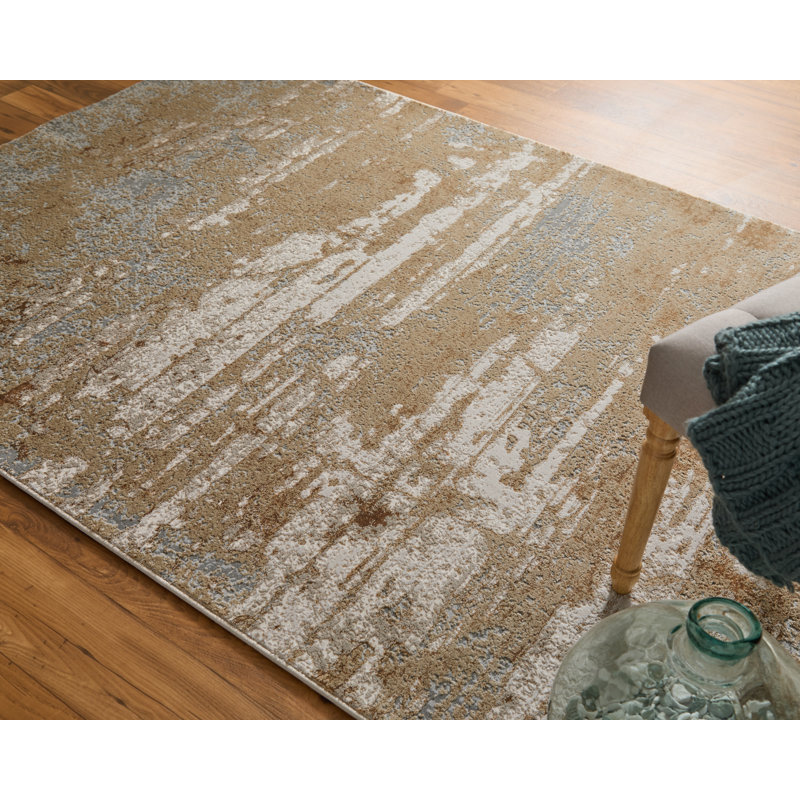 Milomir Abstract Indoor Rug, Rectangle 12' x 18'
