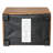 15.5"  Rectangle Faux Leather Storage Ottoman Bench-1809382387