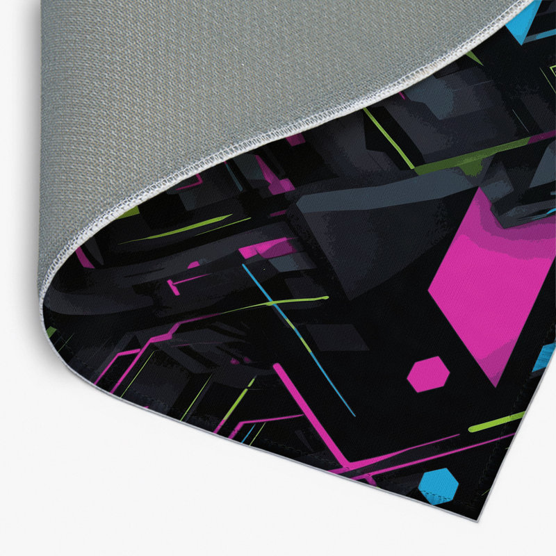 Tapis intérieur et extérieur Cosmic Nexus, Rectangle 4pi x 6 pi