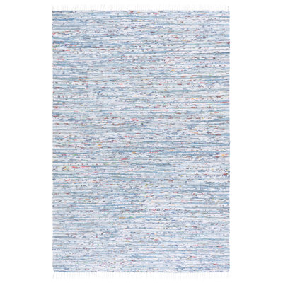Fales Rug Hand Woven Cotton Striped Rug