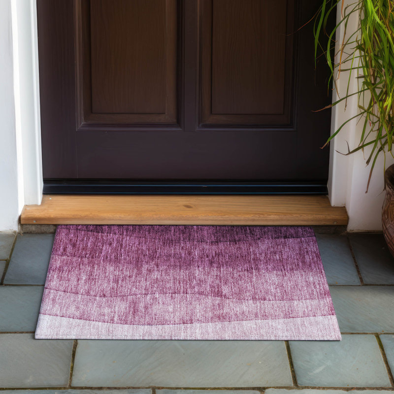 Ombre Indoor / Outdoor Rug, Rectangle 1'8" x 2'6"