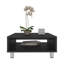 De 2 tables basses et de bout de salon modernes, carrées, capacité de 150 lb, table carrée tendance 2 pièces, décoration intérieure, installation facile-1440610832