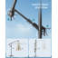 Piqua 300cm Lighted Market Parasol-247176263