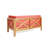 X-Back Corner Bench-R With Coffee Table