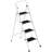 4 Step Ladder Folding Sturdy Lightweight Portable Step Stool