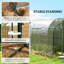 Carmelinda 4 Ft W x 7 Ft D Lean-To Greenhouse