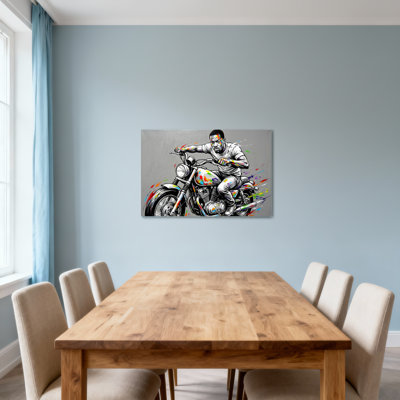 Impression sur toile Fashion Rider