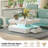 Modern Square Coffee Table with Storage & 20-Color RGB LED Lights for Living Room-73359355