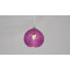 Luminaire suspendu en forme de globe en fil d'aluminium à tête simple pour îlot de cuisine avec ampoule-737483313