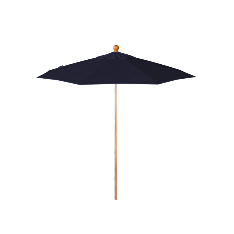 Parasol en bois de teck 7,5 pi, Marine