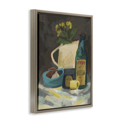 Impression sur toile "Impression de nature morte" encadrée par June Erica Vess