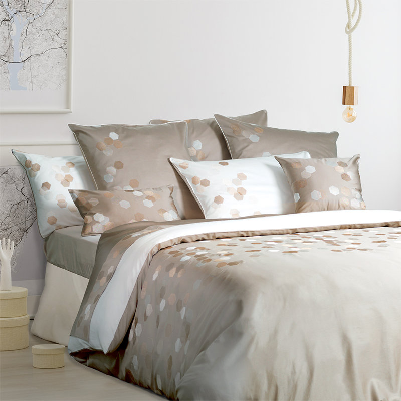 Greyston Duvet Cover, 220 x 240 cm, Beige