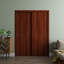 Portes coulissantes pour garde-robe coulissantes - ESSENTIAL 8001 - Ensemble de quincaillerie Rails - Portes de garde-robe de chambre en bois massif-111727023-111727035