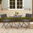 Teree 2 - Person Wicker Patio Dining Set with Square Table-1433175977