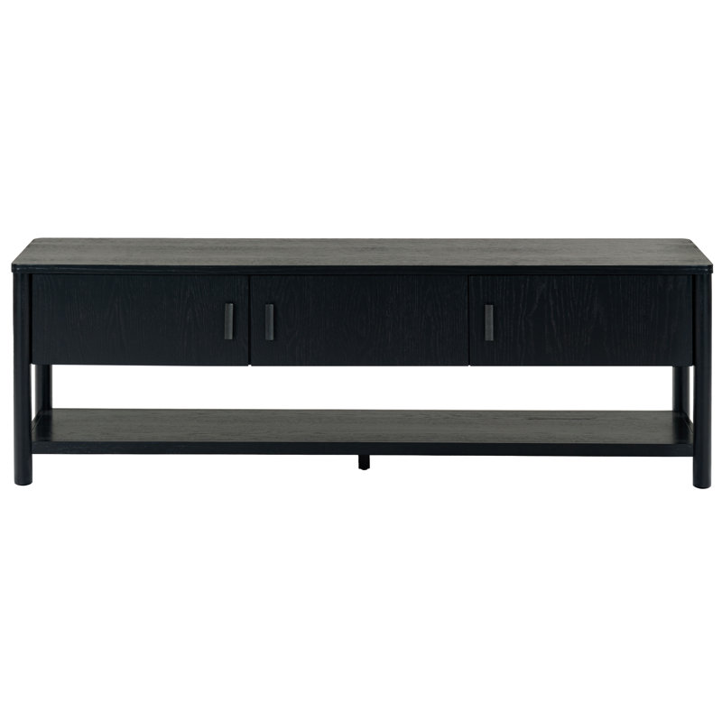 Jaylessa TV Stand, Black