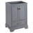 Quen 24" Freestanding Single Basin Vanity Set with Cabinet, Vanity Top, and Oval Undermount Sink-101229767-101645051-101645052