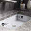 Lavabo de salle de bain rectangulaire encastrable blanc brillant 21 "Voltaire SM-UM625-121289234-101400776