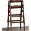 2 pièces de tabourets de hauteur de comptoir empilables de style Mid-Century moderne - bois d'hévéa massif, finition noyer, assise de soutien l 16 po x P 18,93 po H 29,33 po, 2 sièges confortables