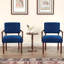 Ensemble de fauteuils d'appoint et de salon avec table de bout 32,6 po Soave-2088711266