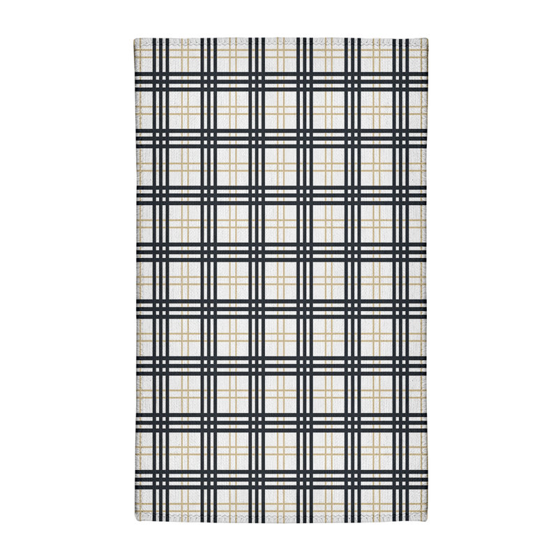 Plaid Indoor Rug, Rectangle 3' x 5'