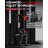 MIKOLO 68.1 x 56.8 Black Cable & Functional Trainer Gyms with 10 and Handle(s),Weight Plates,Resistance Bands / Tubes,Pull-Up / Dip Bars,Ankle Straps,Pulley(s)