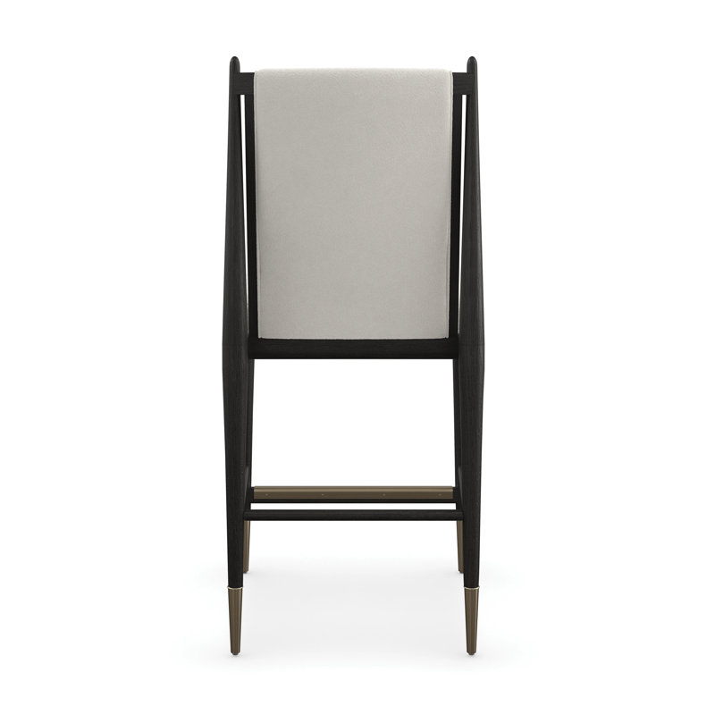 Modern Principles Light Counter Stool, Counter Stool (25" Seat Height), Cinder/Lucent Bronze Metallic