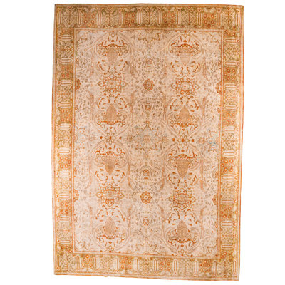 One-of-a-Kind 10' X 14'7'' 1990s Wool Area Rug in
