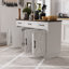 Buffet Farmhouse avec tiroirs et tablettes réglables-158822926