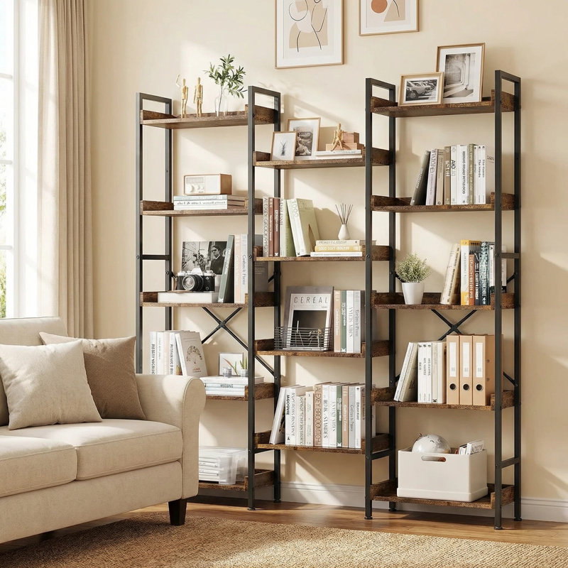 140cm H x 158cm W Metal Bookcase