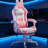 Gaming Chair With Footrest,Racing Gamer Chair, Headrest And Lumbar Support, For Home And Office-453281730
