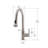 Ancona Rivella Pull Down Kitchen Faucet-50235230