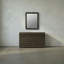 Rift Rectangle Solid Wood Wall Mirror