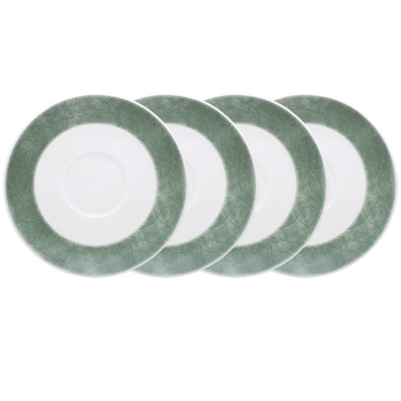 Soucoupes pour hamac Noritake, 6 1/4 po, Vert
