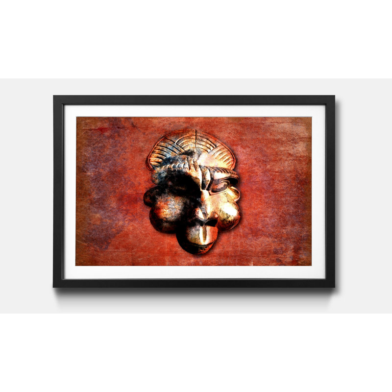 Monkey - Single Picture Frame Print, 40cm H x 60cm W