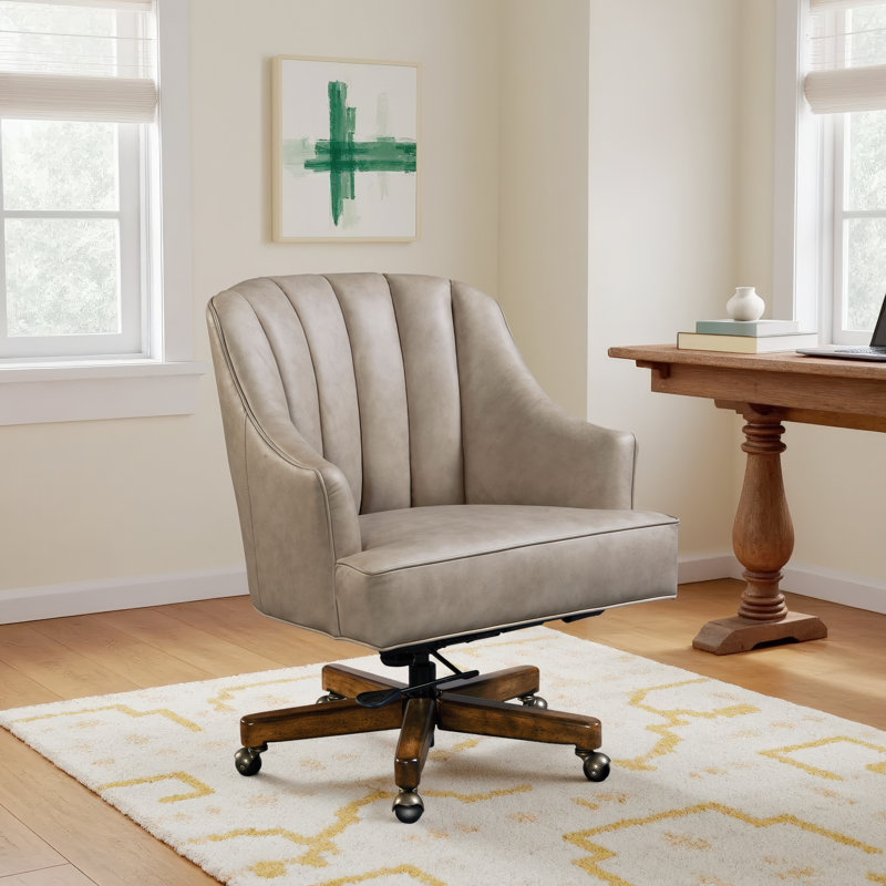 Lawhorn Genuine Leather Executive Chair