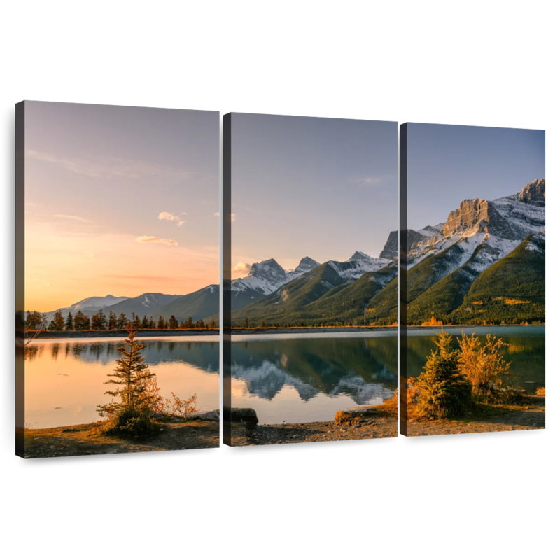 Alvord Mount Rundle Sunrise, 42" H x 65" W
