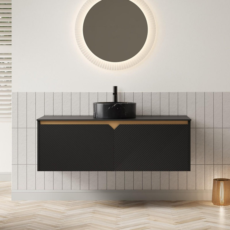 Meuble-lavabo mural pour salle de bain