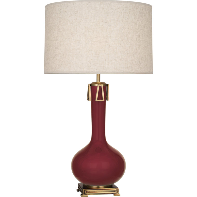 Athena 31.75" Table Lamp, Sugar Plum