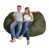 Olive Green Microfiber