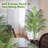 Artificial Palm Tree Indoor Plant Tall Fake Tropical Paradise Palm Tree In Pot With Real Bark Design Faux Areca Palm Tree