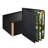 WeChef 10 Pack Restaurant Menu Covers 8.5" x 11" Book Style 4 Pages 6 Views Cafe