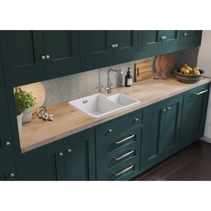 1.3 Bowl Undermount/Inset Kitchen Sink