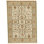 Hand Knotted Wool Area Rug in Gold