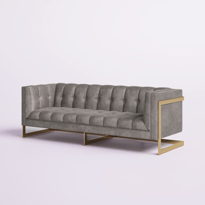 Belva 83.5'' Velvet Sofa