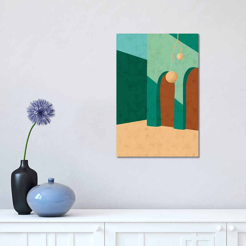 Rua Esmeralda by Reyna Noriega - Print on Canvas, 20.32 cm H x 30.48 cm W, No Framed
