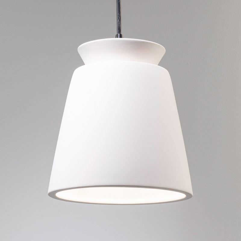 Logan 1-Light LED Cone Pendant | Adjustable & Dimmable
