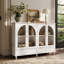 Buffet en verre arqué avec tiroirs Olmsted-408255561