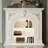 Beige Solid Wood Electric Fireplace-2051972978