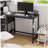 Computer Desk with Power Outlet & Storage Shelves, Study Writing Table with USB Ports Charging Station, PC Desk Workstation-1808019626